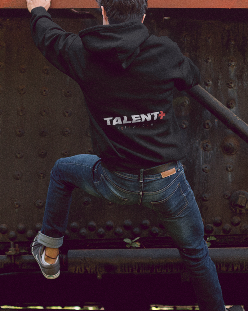 TALENT+ IBIZA HOODIE (BLACK)