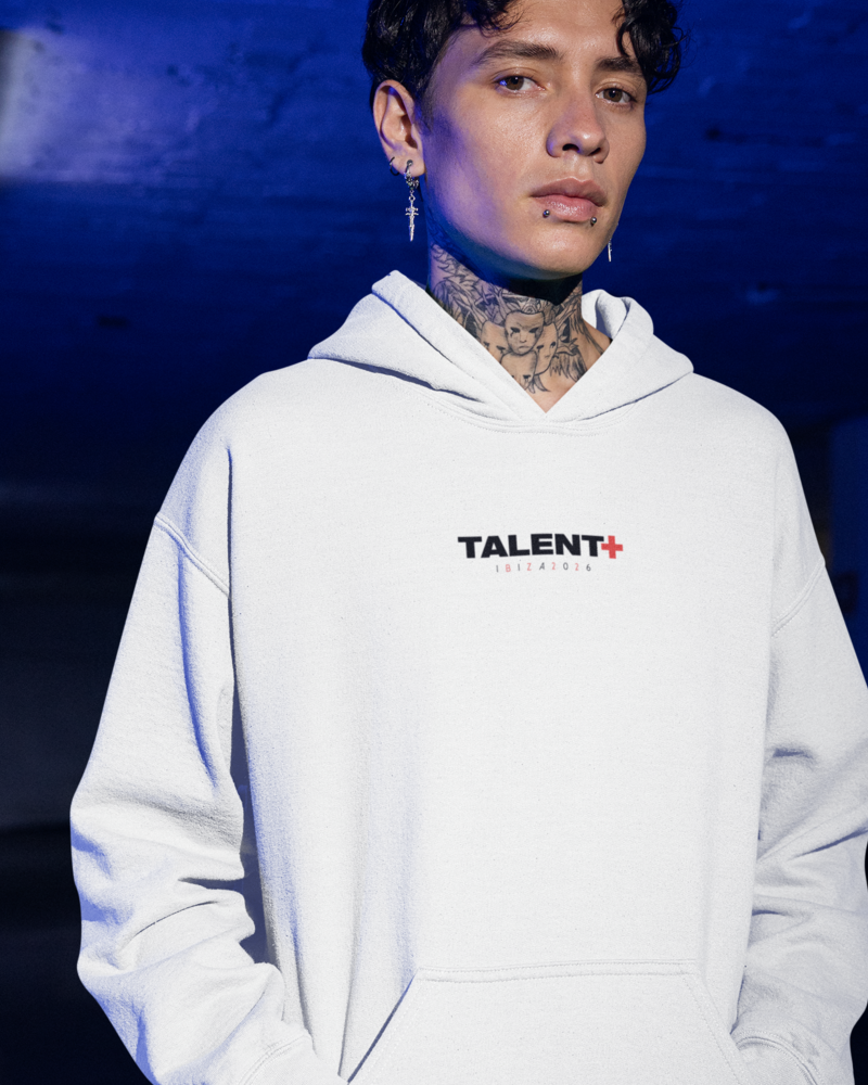 TALENT+ IBIZA HOODIE (WHITE)