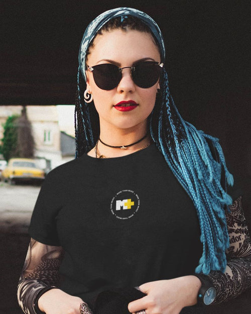 MUSIC+ "MORE THAN" GRAPHIC T-SHIRT (BLACK)